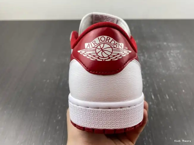 Kicked Out Shoe Store White 1 Retro 705329-101 Varsity Low Jordan Red 0616